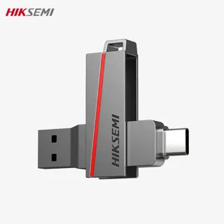 فلش مموری USB3.2 هایکسمی HS-E307C Dual Slim ظرفیت 64گیگابایت