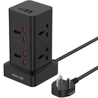 چندراهی برق و شارژ گرین لاین Power Strip توان 2500W