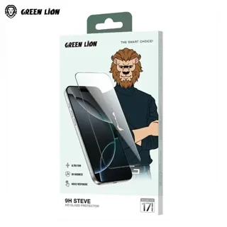 گلس گرین لاین 9H STEVE HD گوشی IPHONE 17 PRO