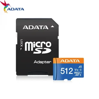 کارت حافظه‌ MicroSD ای دیتا Adata V10 ظرفیت 512 گیگابایت سرعت 100MBps