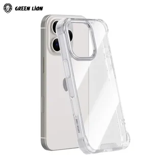 گارد شفاف گرین لاین ضد ضربه Anti Shock Case گوشی Iphone 16 Pro