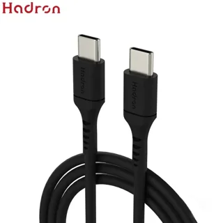 کابل شارژ و دیتا Type-C به Type-C هادرون C-C01 طول 1 متر