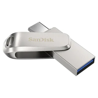 فلش مموری USB3.1 سن دیسک 32 گیگابایت مدل SanDisk Dual Drive LUXE Type C
