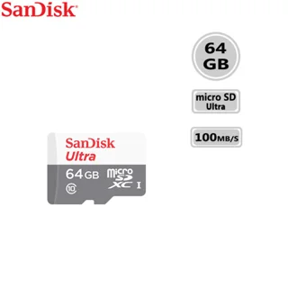 کارت حافظه MicroSD سندیسک Ultra ظرفیت 64 گیگابایت سرعت 100MB/s