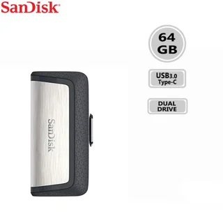 فلش مموری سن دیسک 64 گیگابایت مدل SanDisk Ultra Dual Drive Type-C