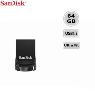 فلش مموری USB3.1 سن دیسک 64 گیگابایت مدل SanDisk Ultra Fit