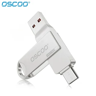 فلش مموری USB 3.1 اوسکو ظرفیت 64 گیگابایت OSCOO CU-002 Type C